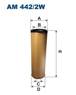 Secondary Air Filter (AM 442/2W)