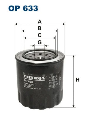 Oil Filter (OP 633)