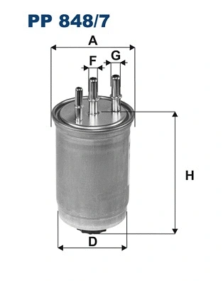 Fuel Filter (PP 848/7)