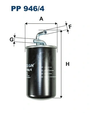 Fuel Filter (PP 946/4)