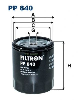 Fuel Filter (PP 840)