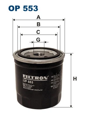 Oil Filter (OP 553)
