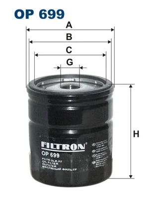 Oil Filter (OP 699)