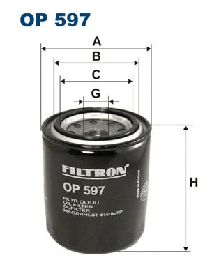 Oil Filter (OP 597)