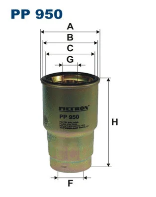 Fuel Filter (PP 950)