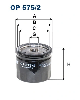 Oil Filter (OP 575/2)