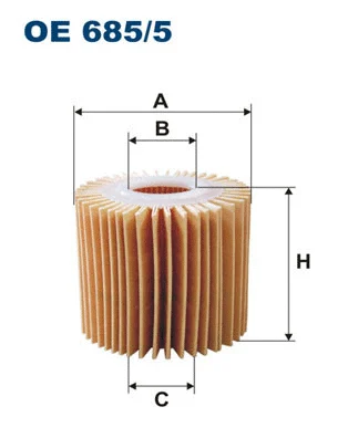 Oil Filter (OE 685/5)