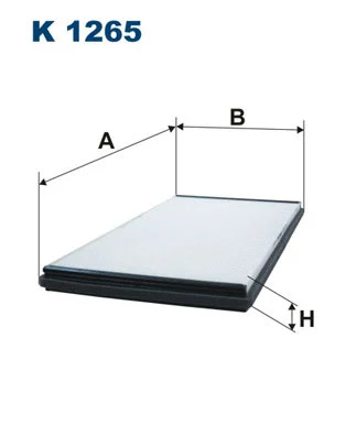 Filter, cabin air (K 1265)