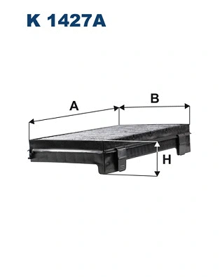 Filter, cabin air (K 1427A)