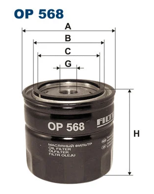 Oil Filter (OP 568)