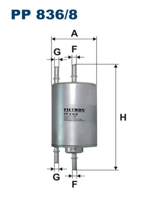 Fuel Filter (PP 836/8)