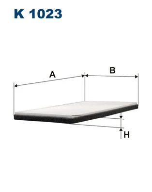 Filter, cabin air (K 1023)