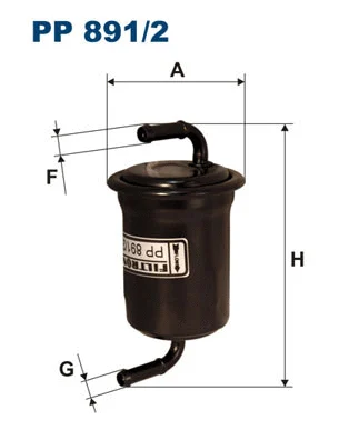 Fuel Filter (PP 891/2)
