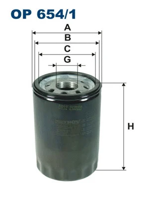 Oil Filter (OP 654/1)