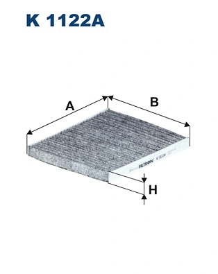 Filter, cabin air (K 1122A)