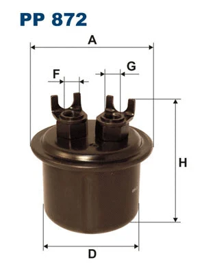 Fuel Filter (PP 872)
