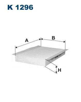 Filter, cabin air (K 1296)