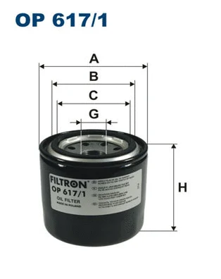 Oil Filter (OP 617/1)