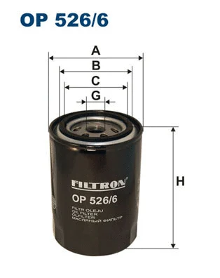 Oil Filter (OP 526/6)