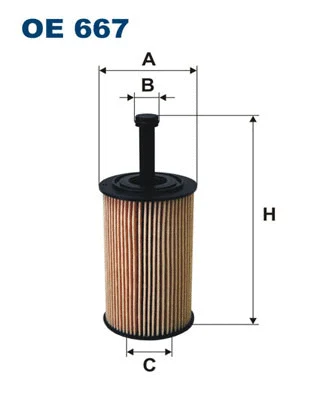 Oil Filter (OE 667)