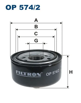 Oil Filter (OP 574/2)