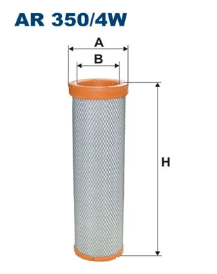 Secondary Air Filter (AR 350/4W)