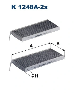 Filter, cabin air (K 1248A-2x)