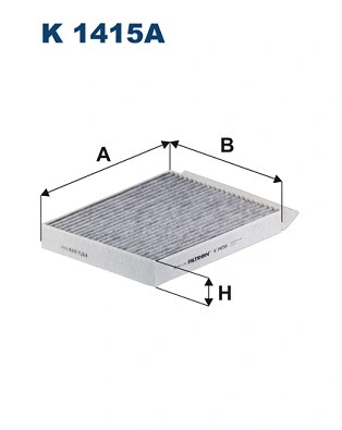Filter, cabin air (K 1415A)