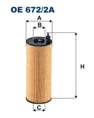 Oil Filter (OE 672/2A)