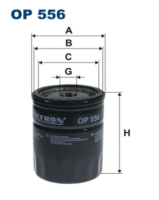 Oil Filter (OP 556)