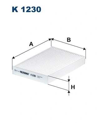 Filter, cabin air (K 1230)