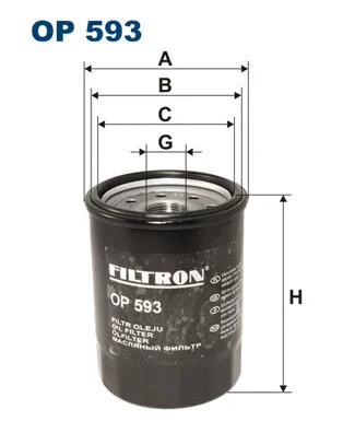 Oil Filter (OP 593)