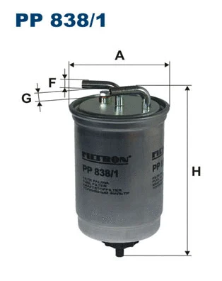 Fuel Filter (PP 838/1)