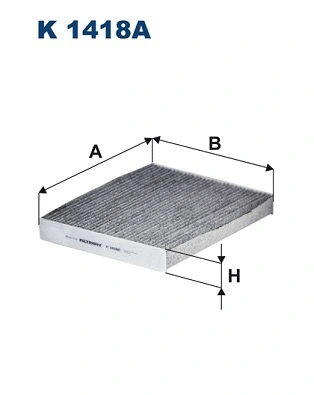 Filter, cabin air (K 1418A)