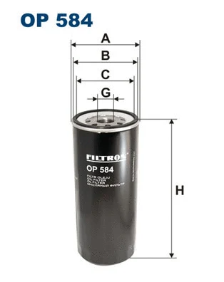 Oil Filter (OP 584)