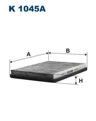 Filter, cabin air (K 1045A)