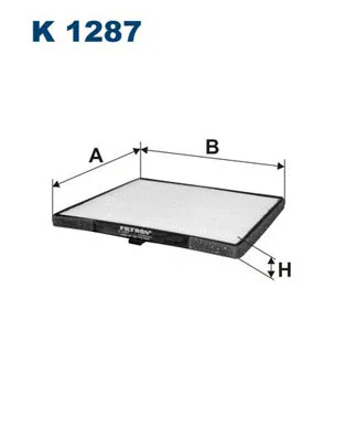 Filter, cabin air (K 1287)
