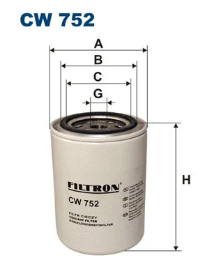 Coolant Filter (CW 752)
