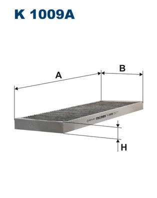 Filter, cabin air (K 1009A)