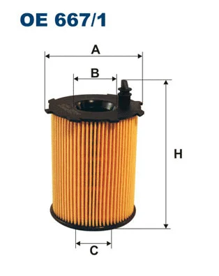 Oil Filter (OE 667/1)
