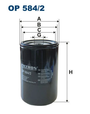 Oil Filter (OP 584/2)