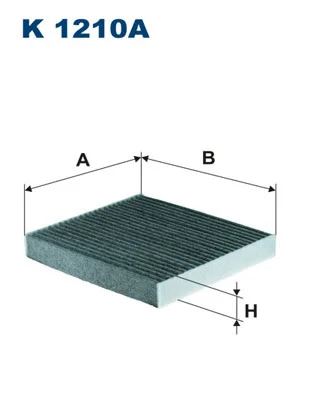 Filter, cabin air (K 1210A)