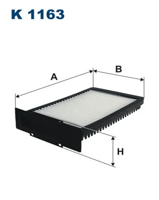 Filter, cabin air (K 1163)