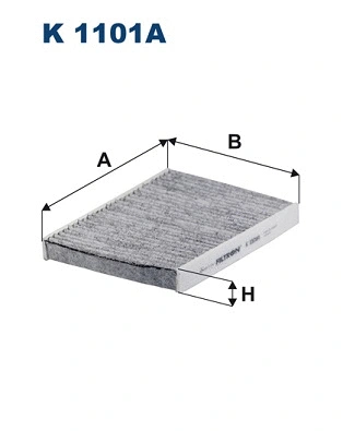Filter, cabin air (K 1101A)