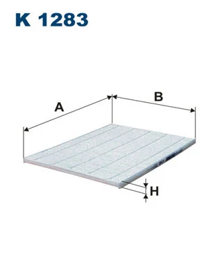 Filter, cabin air (K 1283)