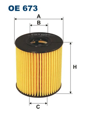 Oil Filter (OE 673)