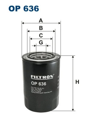Oil Filter (OP 636)