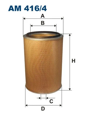 Air Filter (AM 416/4)