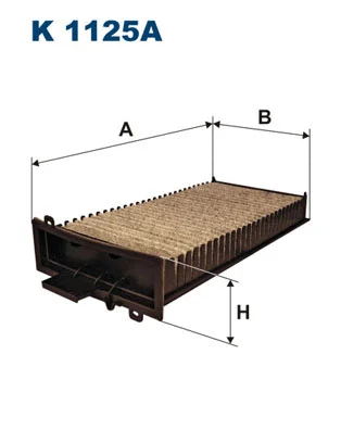 Filter, cabin air (K 1125A)
