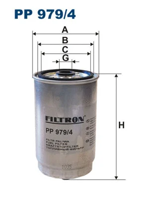 Fuel Filter (PP 979/4)